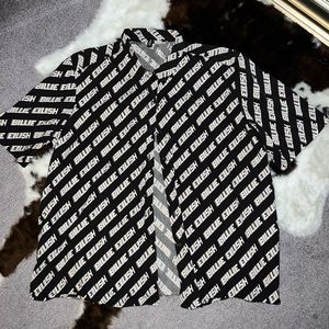 Billie Ellish button up shirt